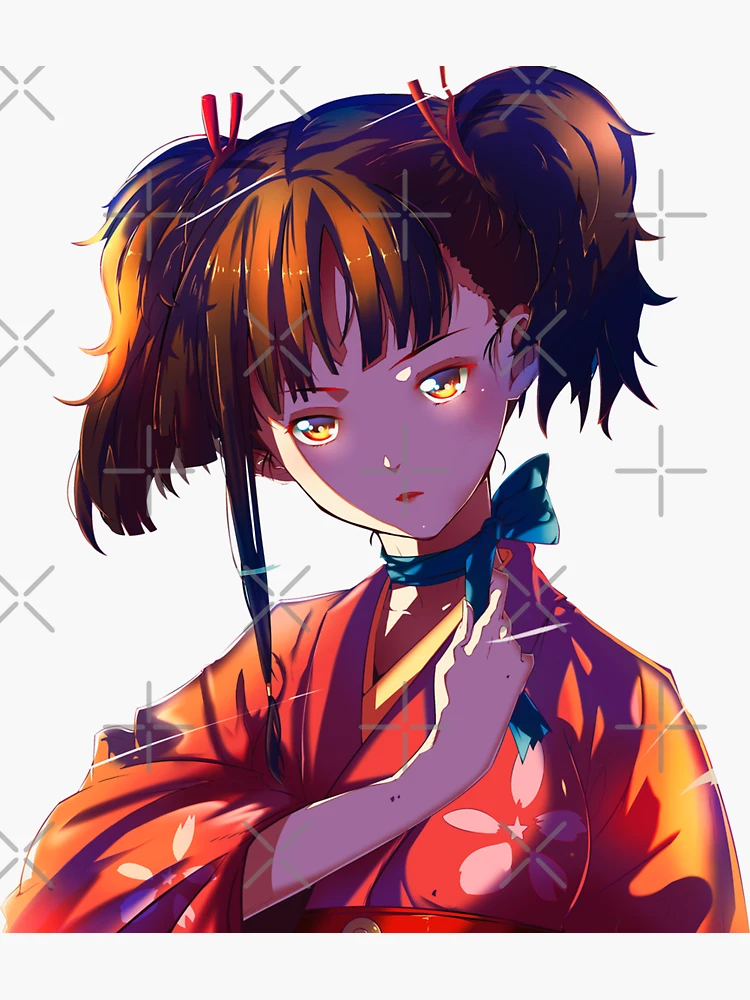 Thumbnail 3 von 3, Sticker, Kabaneri der Eisernen Festung – Mumei designt und verkauft von V3S0.