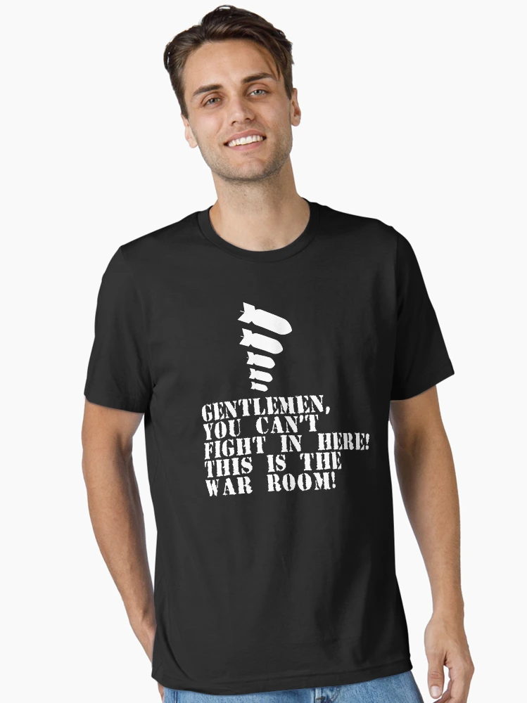Thumbnail 2 of 7, Essential T-Shirt, Dr. Strangelove - You Can't Fight In Here! This Is The War Room! designed and sold by movie-shirts.