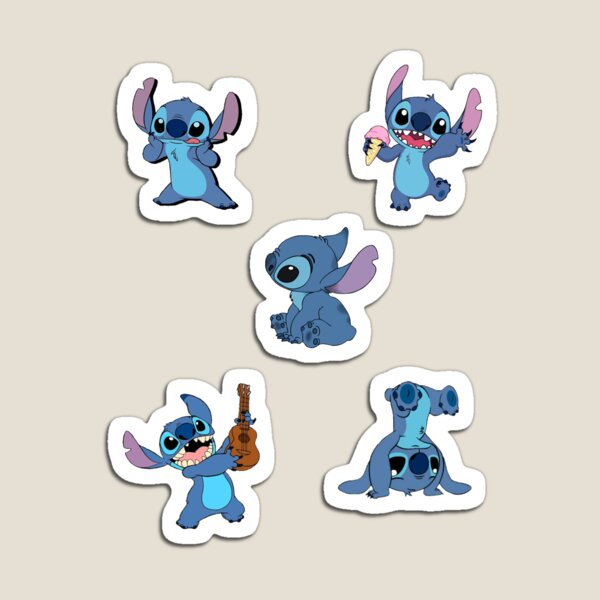 Item preview, Paquete de pegatinas de Stitch designed and sold by agursahaney.