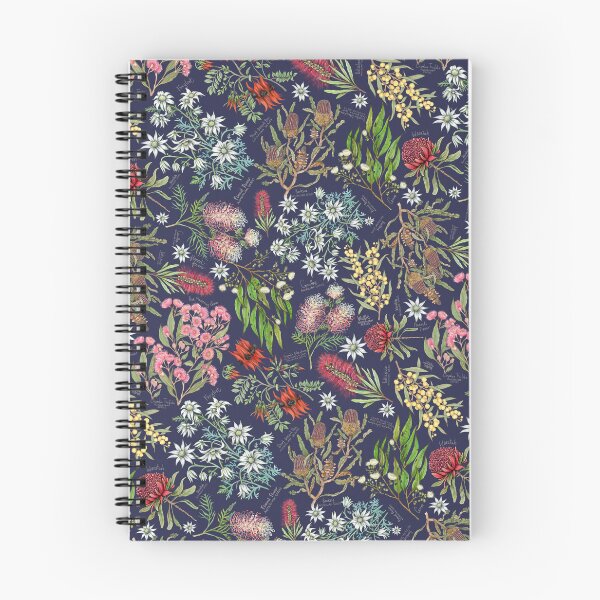 Item preview, Australian Botanics - Navy Night designed and sold by Foxytroting.