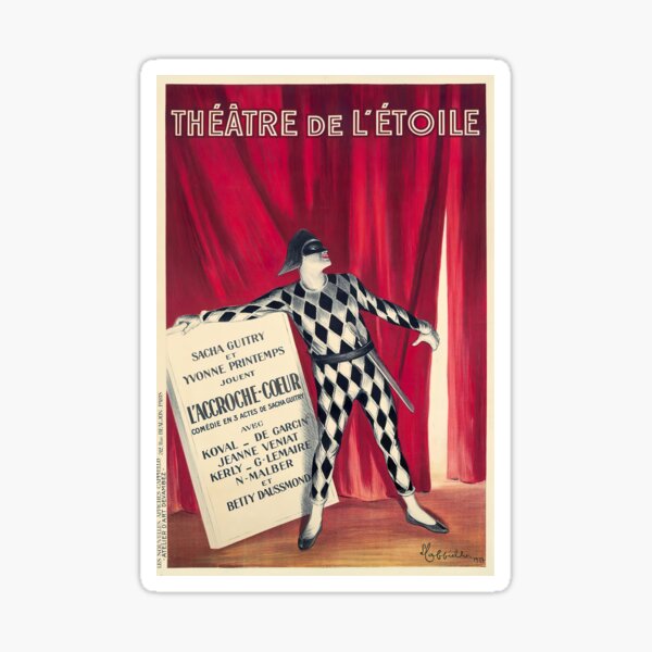 Aperçu de l'œuvre Affiche de théâtre ancienne Théâtre de l'Étoile (Champs-Élysées) créée et vendue par Onodera.