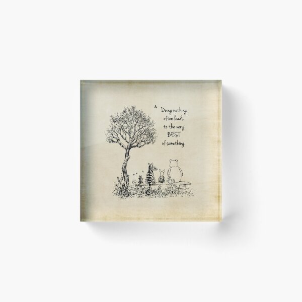 Item preview, Winnie the Pooh y sus amigos ~ No hacer nada designed and sold by SouthernSassArt.