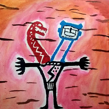 Artwork thumbnail, Good vs evil by ChuckXavier95