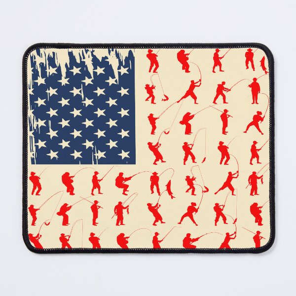 Item preview, FISHING AMERICAN FLAG  designed and sold by VickyCloset.