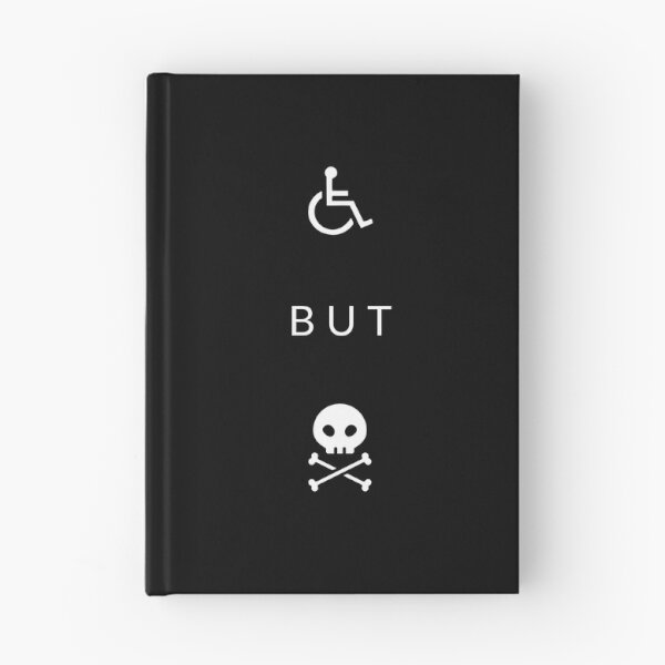 Item preview, Disabled but Deadly Minimalist Design designed and sold by YogaZesty.
