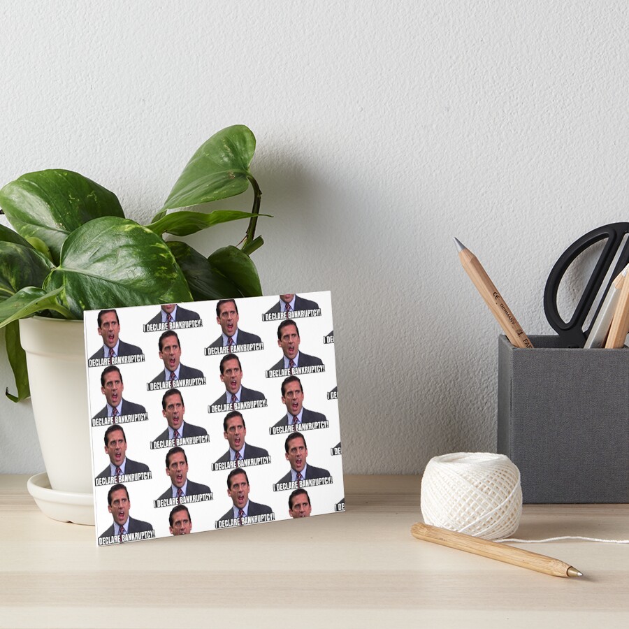 Item preview, Art Board Print designed and sold by Office Fan.