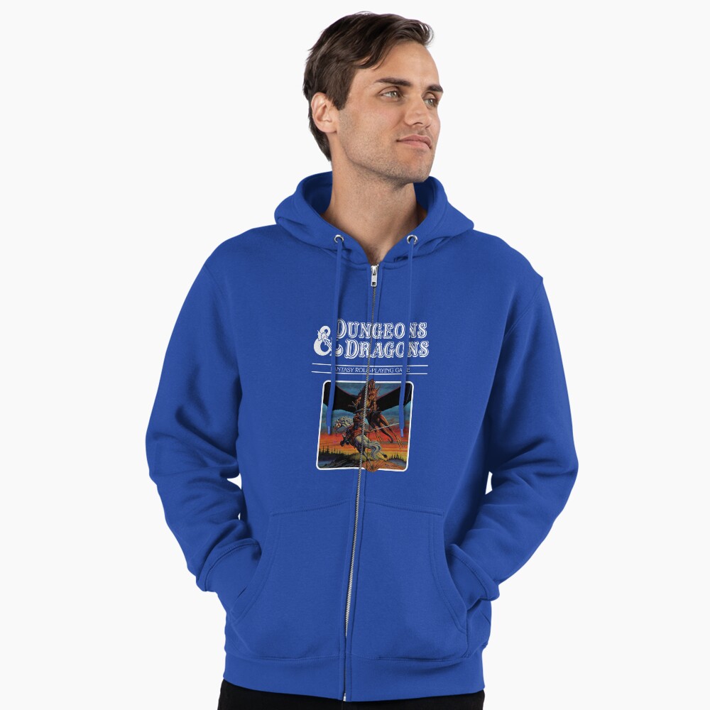 Vista previa del artículo con la obra «Sudadera con capucha y cremallera», diseñado y vendido por Devon Designs.