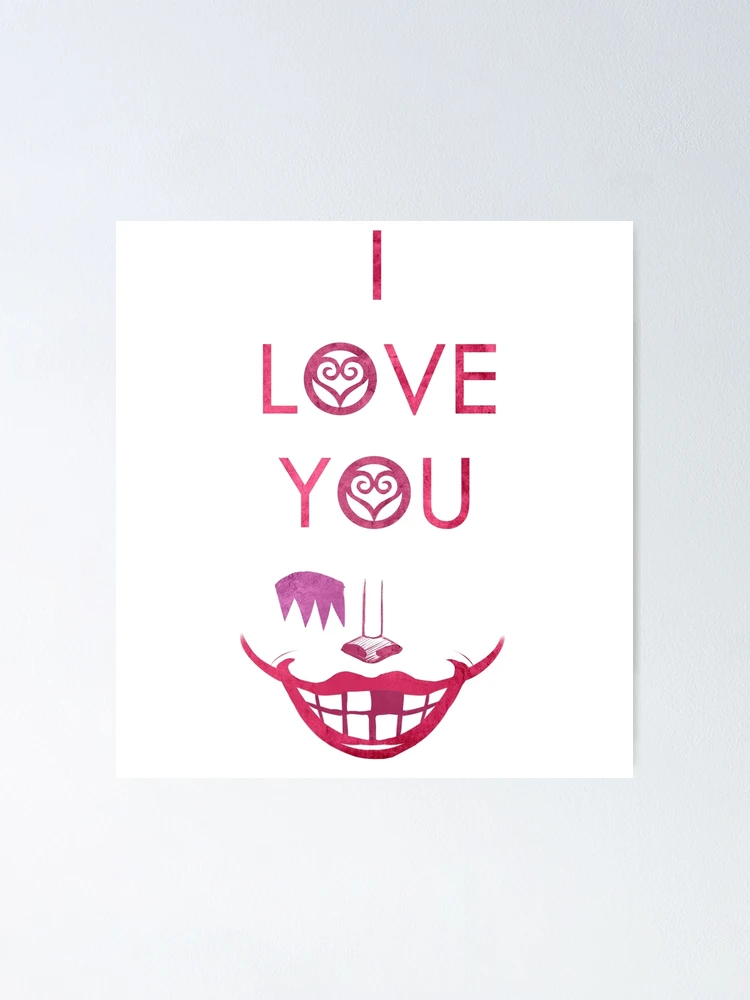 Thumbnail 1 of 3, Poster, I Love You designed and sold by Deer-Head-Xiris.