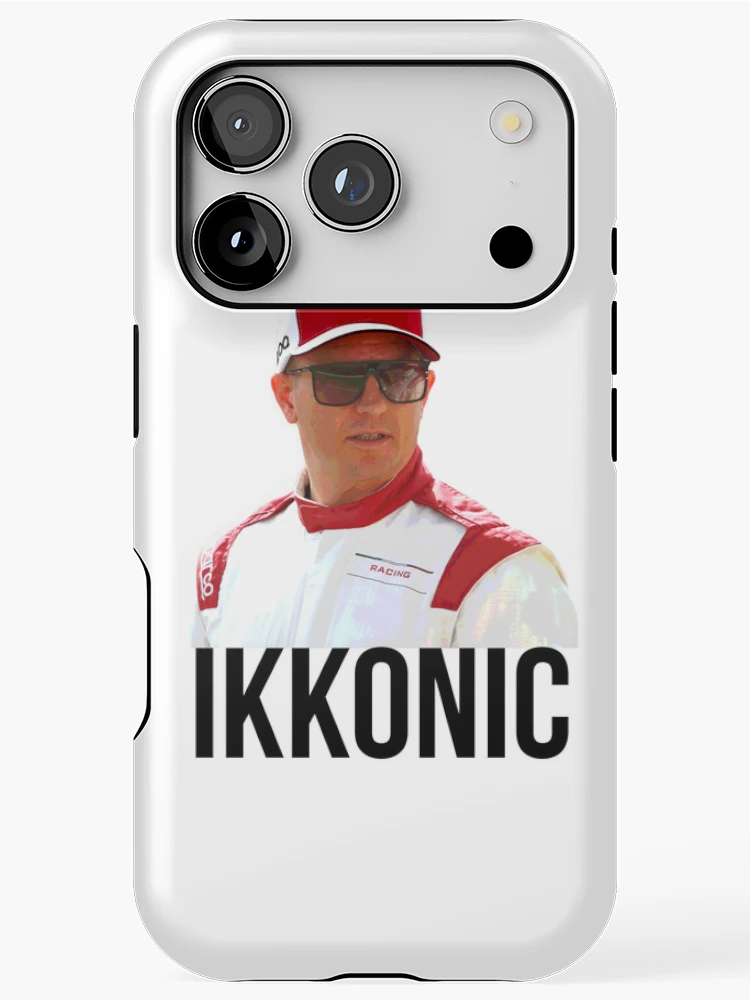 Imagen 1 de 4, Funda de iPhone con la obra Homenaje a Ikkonic Kimi Raikkonen, diseñada y vendida por JordanNeal.