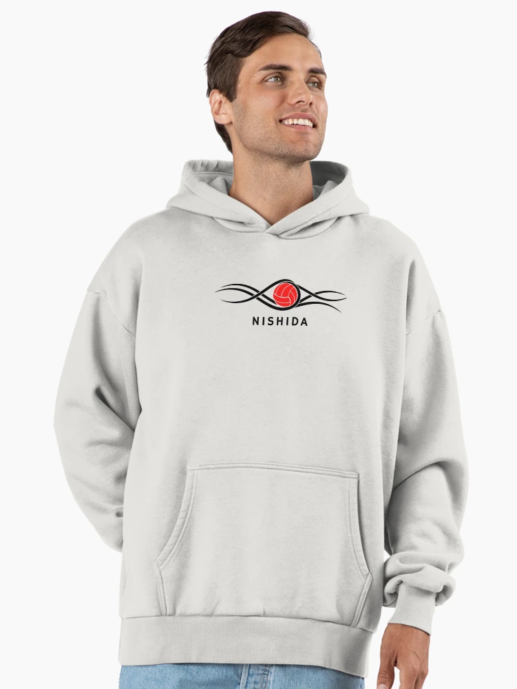 Aperçu 2 sur 6. Sweat à capuche oversize premium avec l'œuvre Volley-ball Yuji Nishida T-shirt classique créée et vendue par ElenaOliynyk.