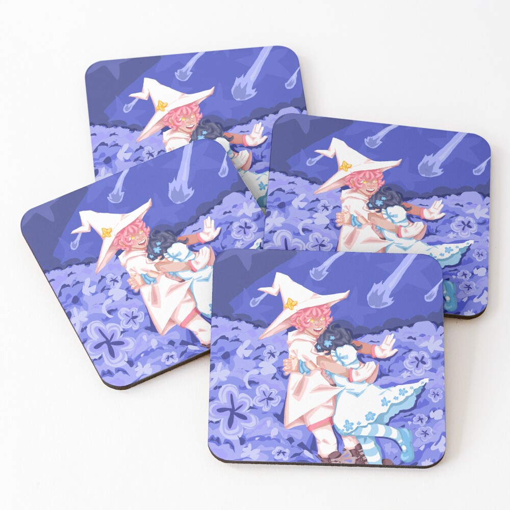 Aperçu de l'œuvre Dessous de verre (lot de 4) créée et vendue par miksuna.