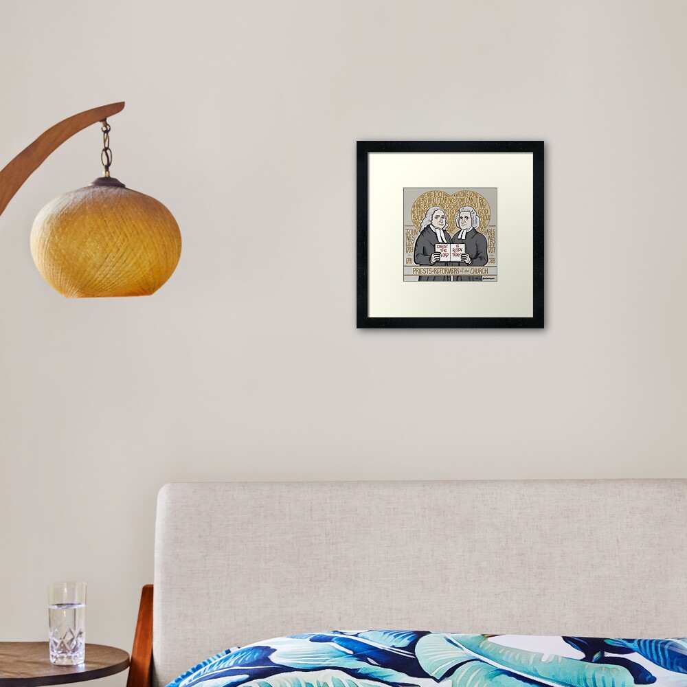 Item preview, Framed Art Print designed and sold by LansingCreative.