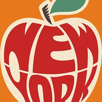 Imagen de la obra Nueva York La Gran Manzana Estados Unidos América de DV-LTD