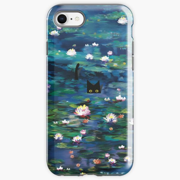 Item preview, Nenúfares de Claude Monet | Estampados de gatos de Monet Waterlily designed and sold by Artone369.