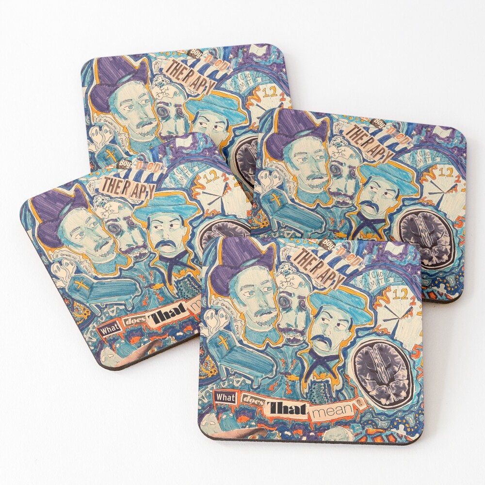 Item preview, Coasters (Set of 4) designed and sold by pirates monkeys and more.