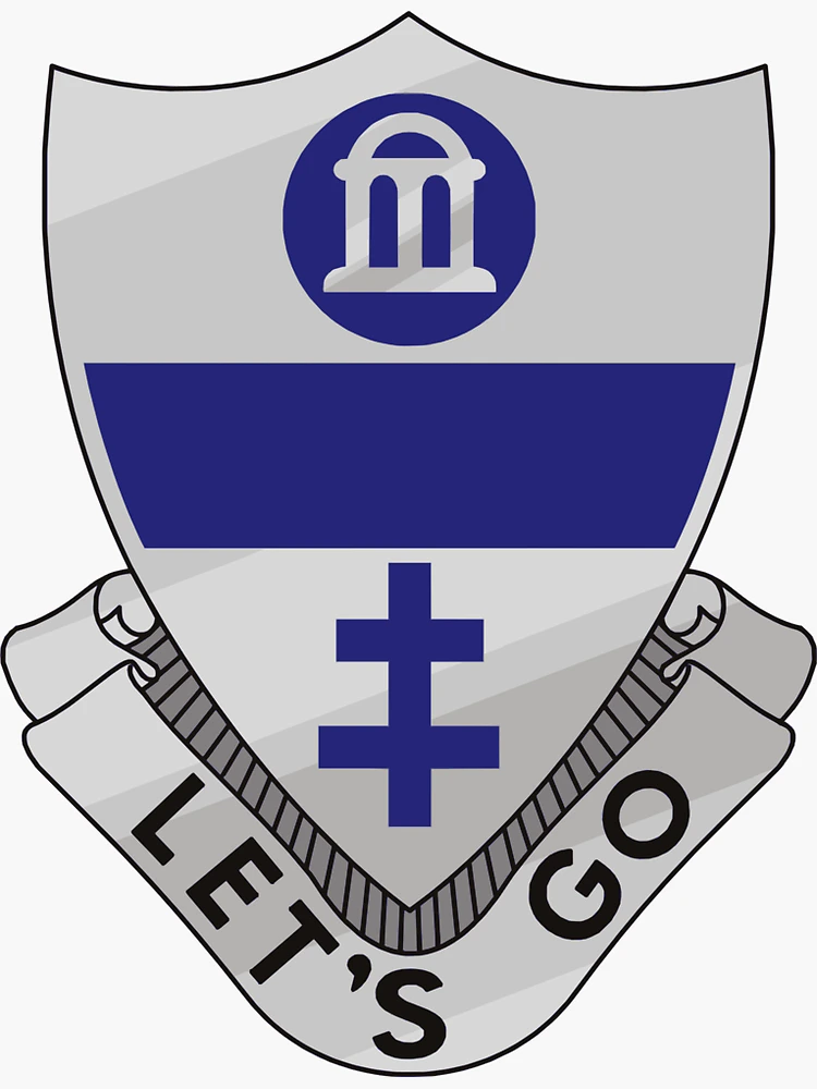 Aperçu 3 sur 3. Sticker avec l'œuvre 325e régiment d'infanterie (armée des États-Unis) créée et vendue par wordwidesymbols.