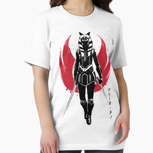 Aperçu de l'œuvre Ahsoka Tano, FULCRUM SUMI-E T-shirt classique créée et vendue par JustinsHartung.