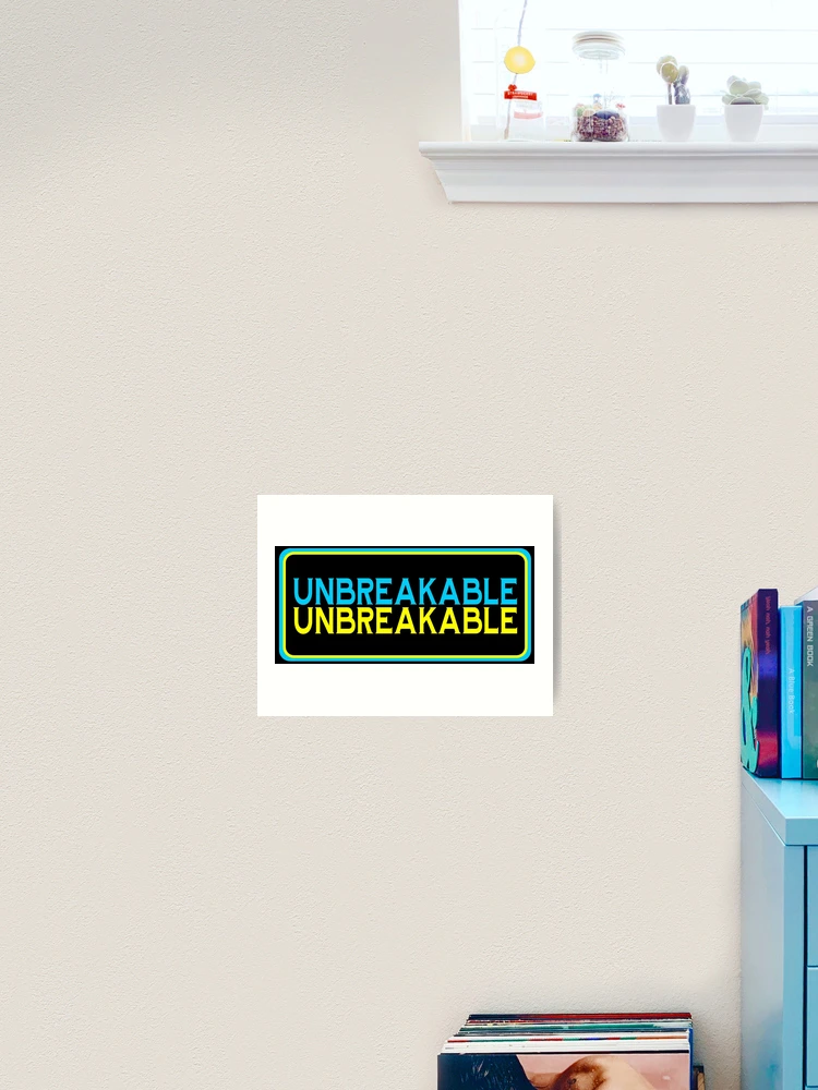 Thumbnail 2 of 3, Art Print, UNBREAKABLE designed and sold by sandpiperstudio.