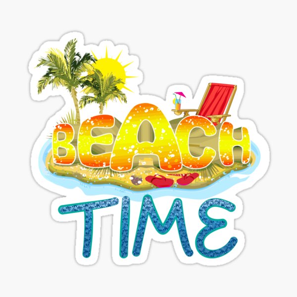 Aperçu de l'œuvre Beach Time créée et vendue par Warrior Veteran Clothing.