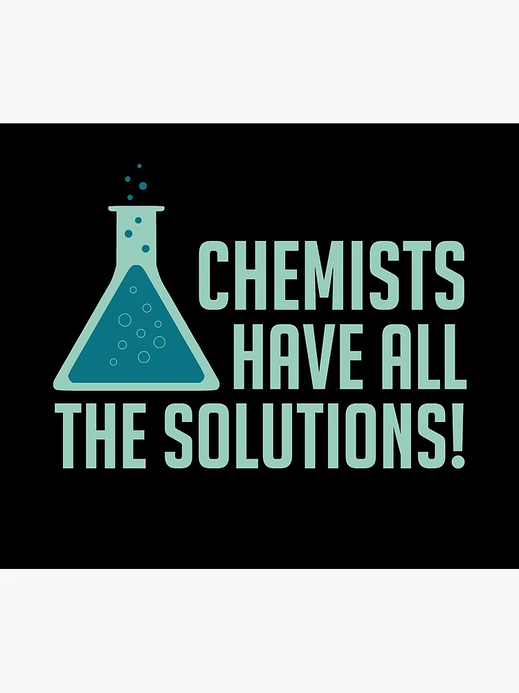 Thumbnail 2 of 2, Greeting Card, Chemists Have All The Solutions designed and sold by TheShirtYurt.