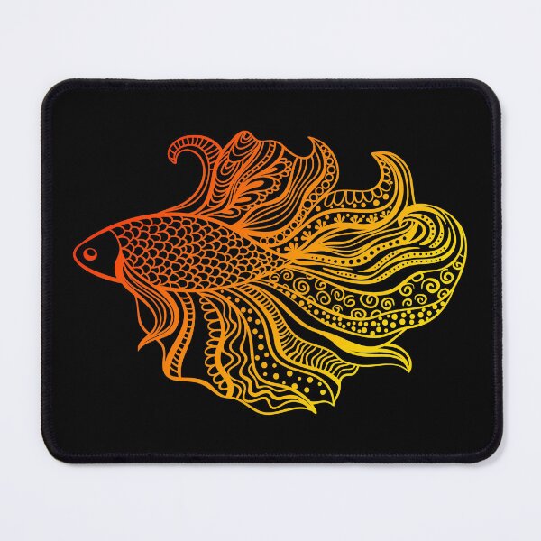 Item preview, Betta Fish - Sunset designed and sold by murkyswamp.