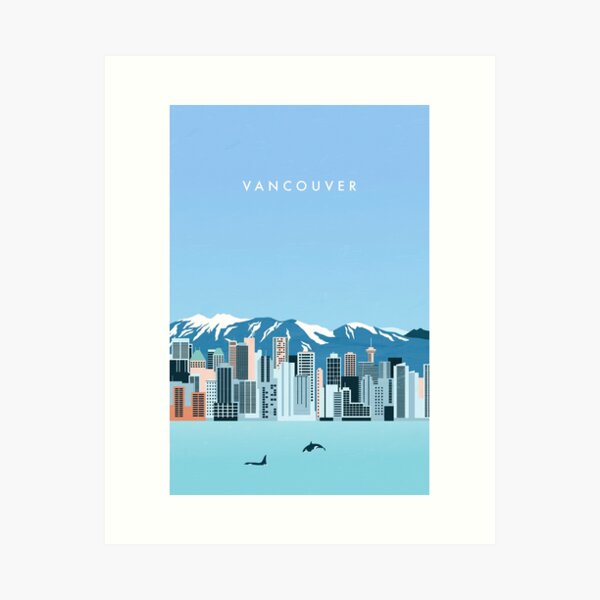 Item preview, Ilustración de Vancouver designed and sold by katinkareinke.