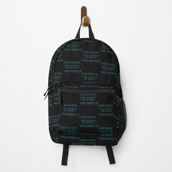 Item preview, change the world by bieng yourself. designed and sold by RedFoxDigitalCo.