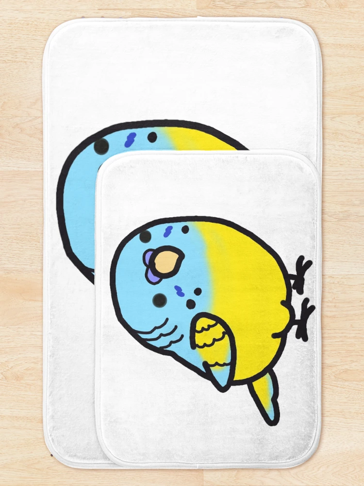 Thumbnail 5 of 6, Bath Mat, Ukraine Bird designed and sold by spiewolf.