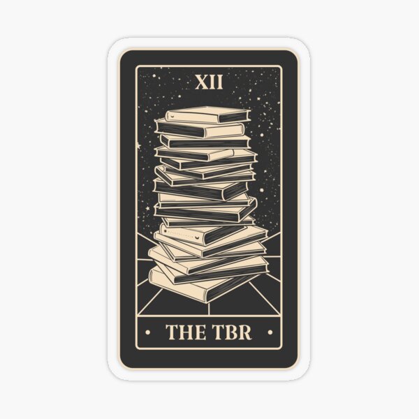 Item preview, Bookish Tarot - El TBR (Edición Negra) designed and sold by indiebookster.
