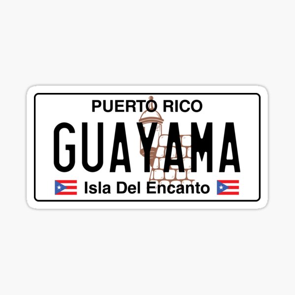 Item preview, Placa PR - Guayama designed and sold by snxworld.
