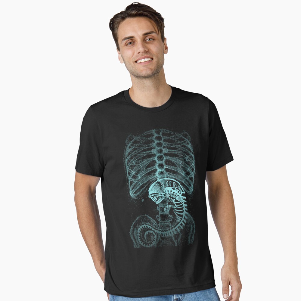 Vista previa del artículo con la obra «Camiseta esencial», diseñado y vendido por Tenney Malley.