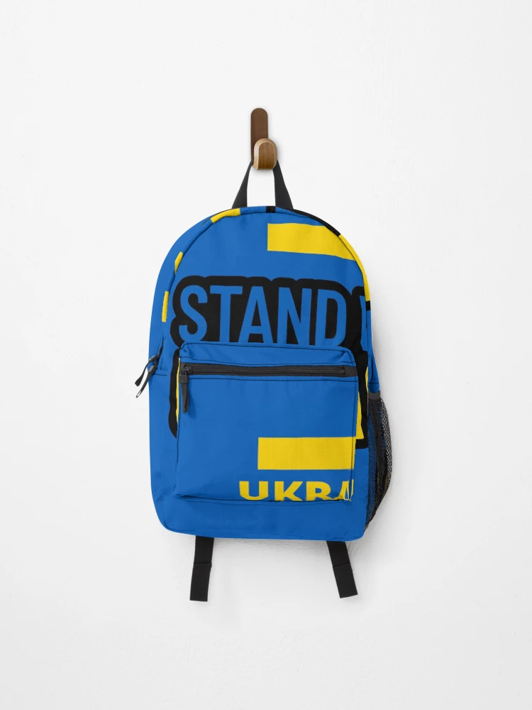 Thumbnail 1 of 3, Backpack, We Stand With Ukraine designed and sold by CDMCustom.