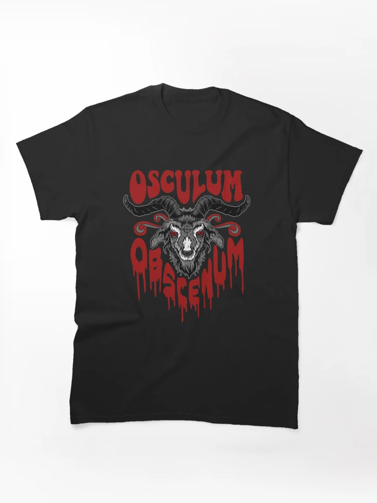 Aperçu 1 sur 7. T-shirt classique avec l'œuvre Oscule obcénum créée et vendue par CallanStore.