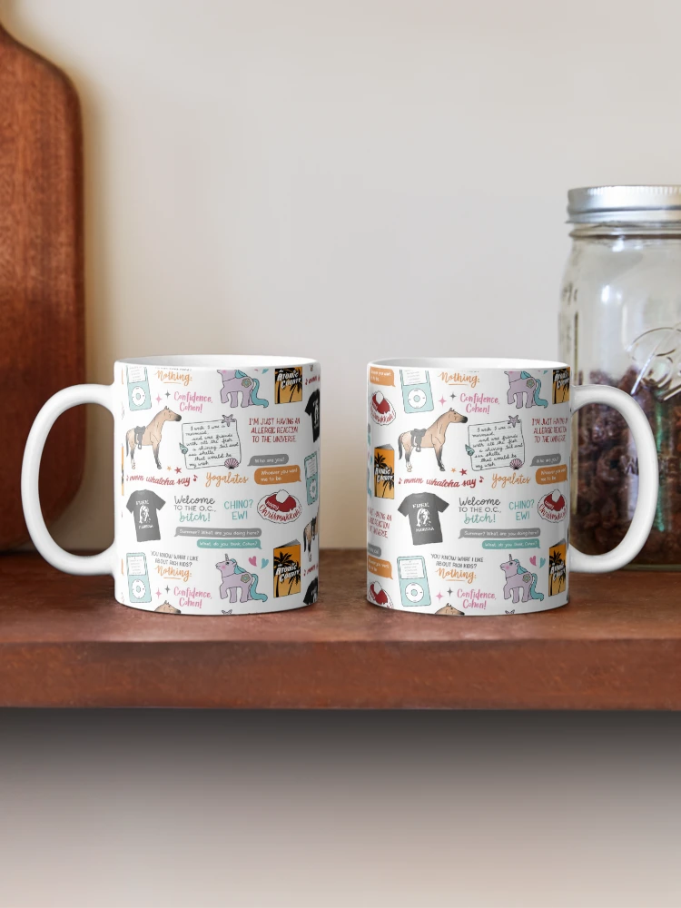 Thumbnail 2 von 6, Kaffeebecher, Das O.C. | TV-Show-Kunst designt und verkauft von lettersofjoy.