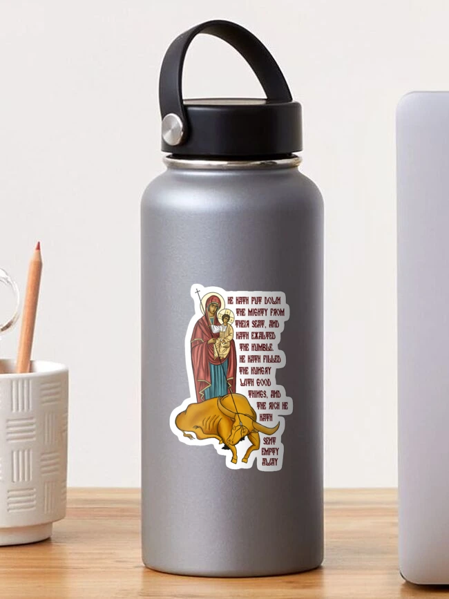 Aperçu 1 sur 3. Sticker avec l'œuvre Magnifique créée et vendue par artofmarza.