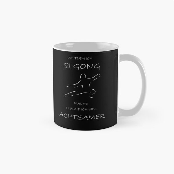 Aperçu de l'œuvre Qigong - Avec le Qi Gong, je maudis beaucoup plus soigneusement créée et vendue par Shirt-Designs.