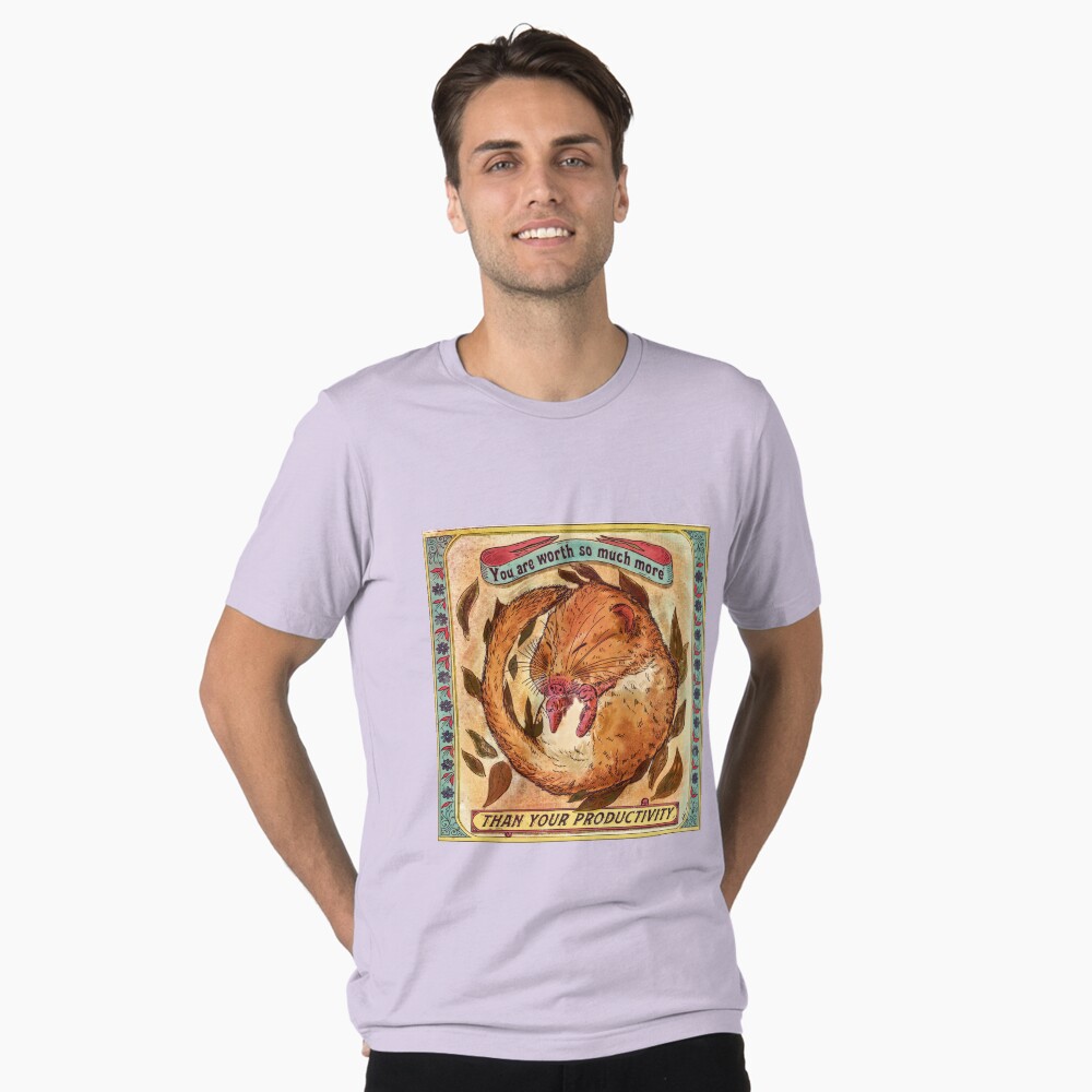 Aperçu de l'œuvre T-shirt délavé vintage créée et vendue par Loki Propagandart.