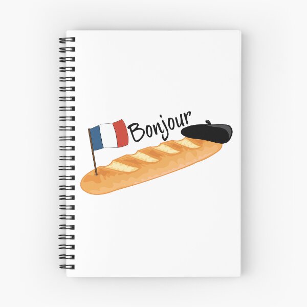 Item preview, Bonjour Oui Oui Baguette - Funny French  designed and sold by TheInkElephant.