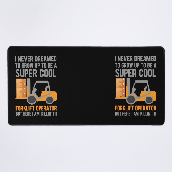 Item preview, Funny Forklift Operator designed and sold by artworkbyrihen.