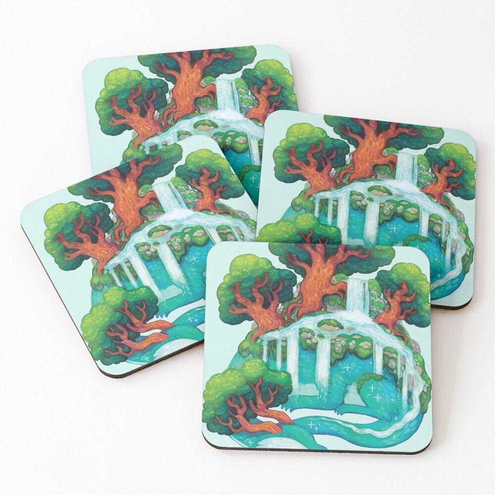 Item preview, Coasters (Set of 4) designed and sold by michelledraws.