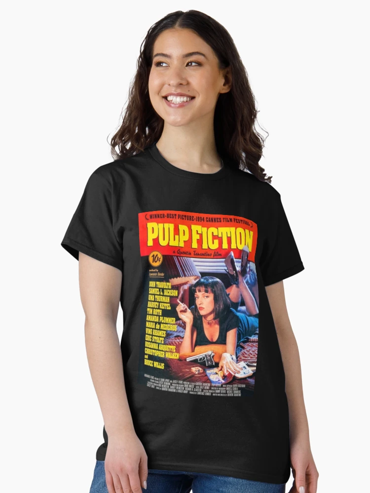 Thumbnail 3 of 7, Classic T-Shirt, The pulp movie designed and sold by Dripkomplex.