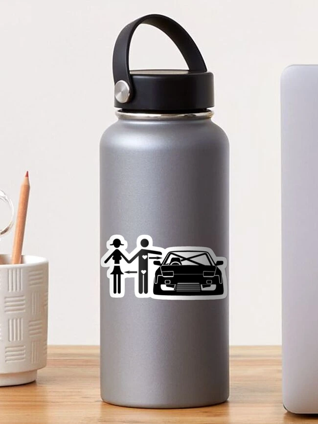 Thumbnail 1 of 3, Sticker, JDM CAR LOVE GIRL designed and sold by Racingdecals.