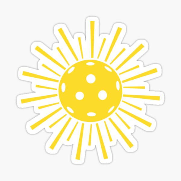 Item preview, Pickleball como el sol para los jugadores de Pickleball designed and sold by motivationaltee.