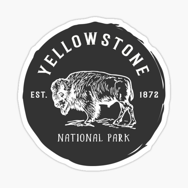 Aperçu de l'œuvre le parc national de Yellowstone créée et vendue par blackvinyl.