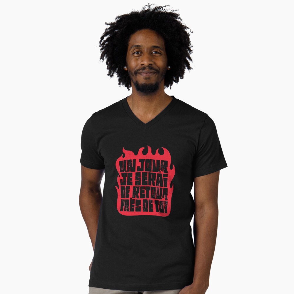 Aperçu de l'œuvre T-shirt col V créée et vendue par JackssTee.