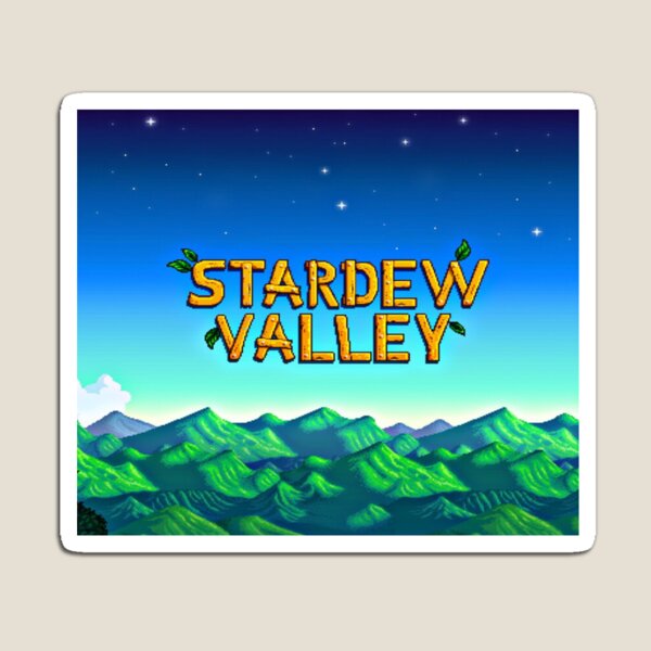 Aperçu de l'œuvre Titre de Stardew Valley créée et vendue par Carinamay.