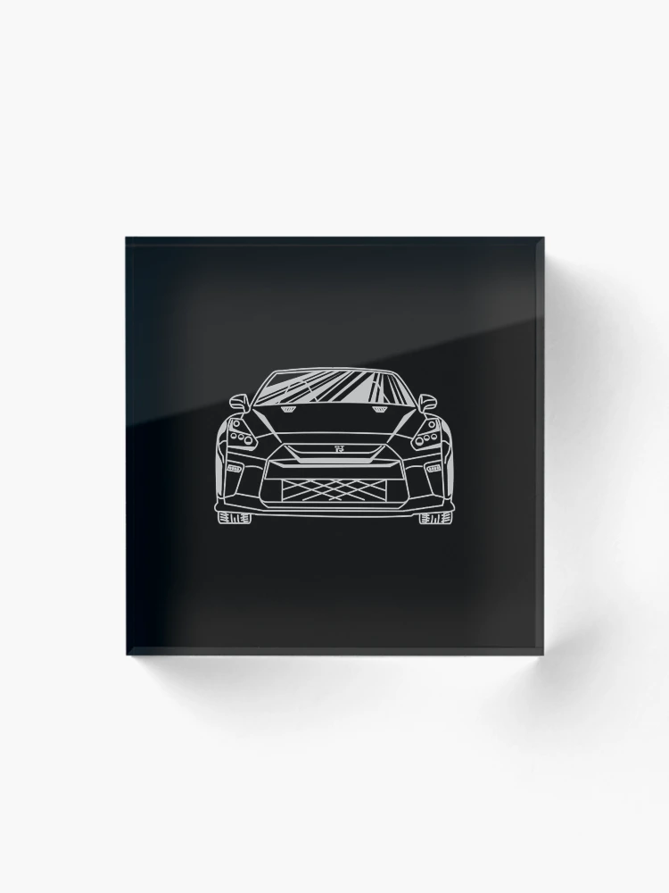 Thumbnail 1 von 5, Acrylblock, Nissan gtr designt und verkauft von SherriK9464916.