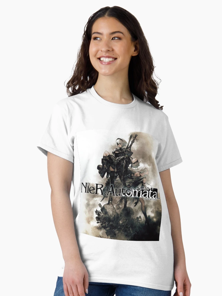 Thumbnail 3 of 7, Classic T-Shirt, NieR: Automata Artwork designed and sold by TheBlueFlare.