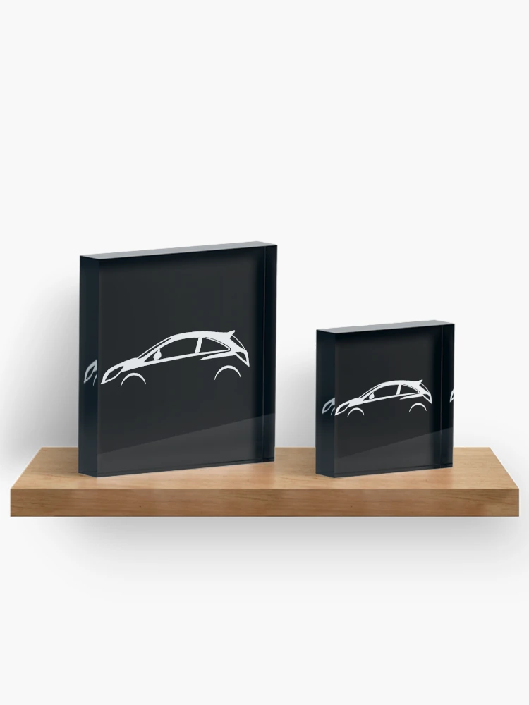 Thumbnail 3 of 5, Acrylic Block, Car silhouette D designed and sold by turnerco.