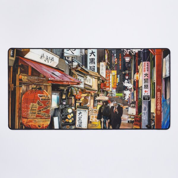 Item preview, Tokyo in the rain designed and sold by ErinNicholls.